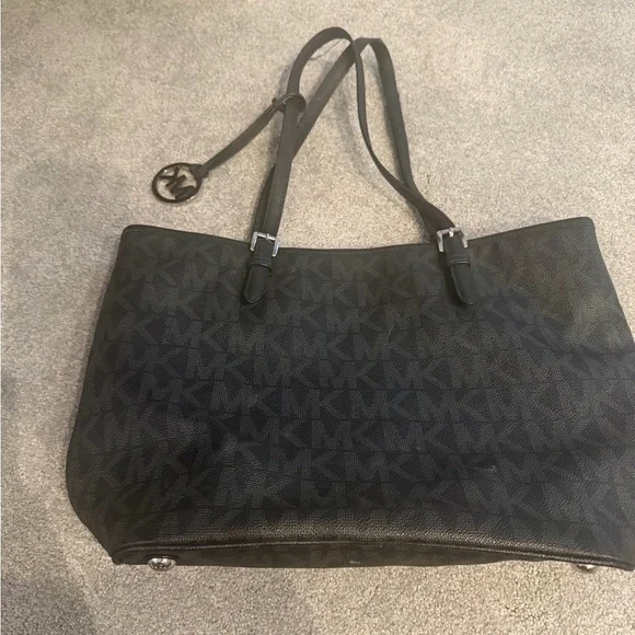 Michael Kors Black Signature Tote - Picture 2 of 5